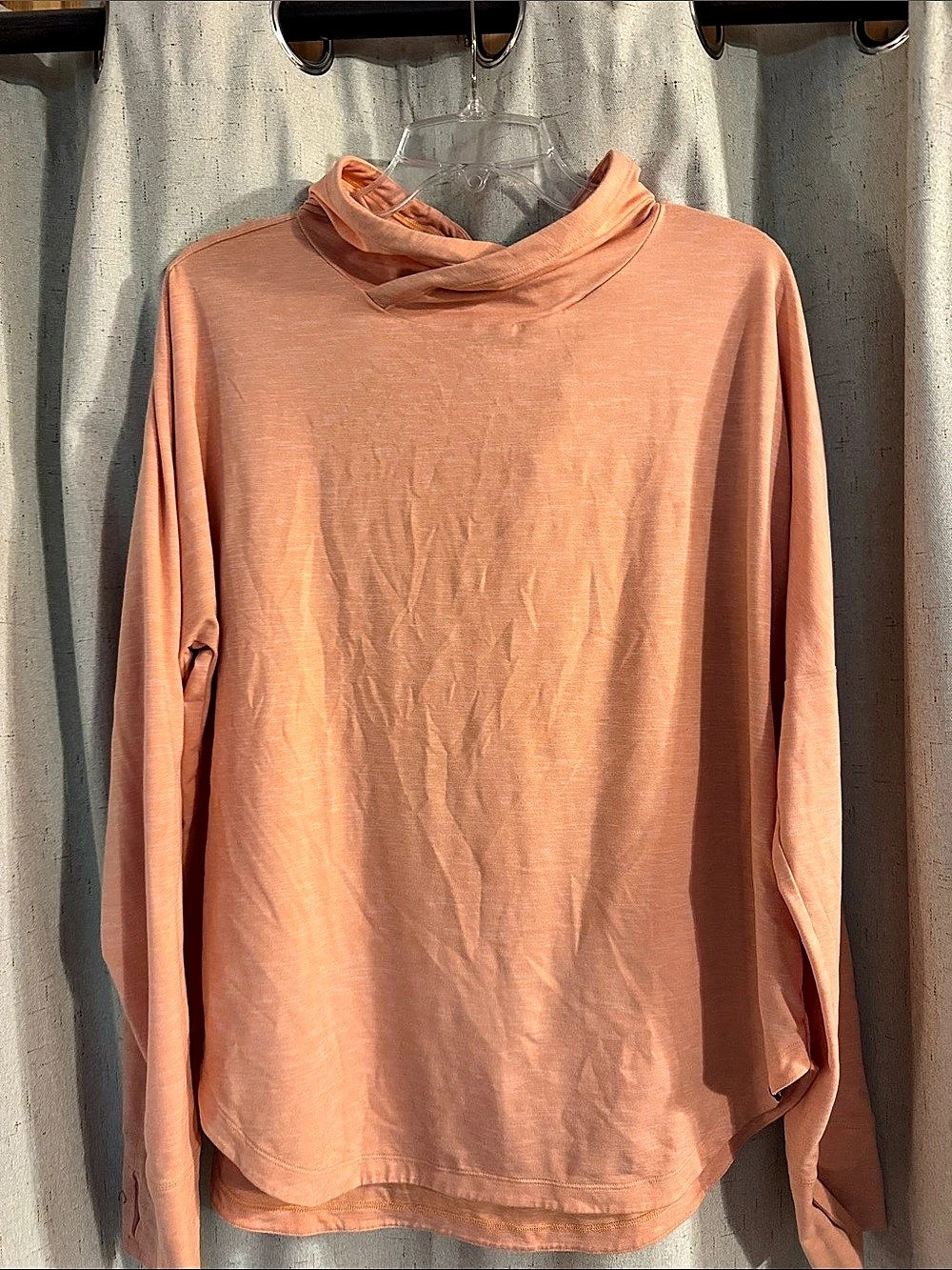 REI Co-op Women's Long Sleeve Hoodie Orange XL Like New
